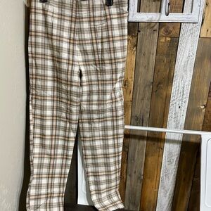 Cato Tan and Brown Chinos Classic Style